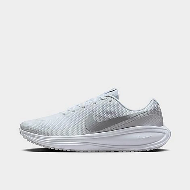 Nike Men's Revolution 8 Running Shoes in White/Pure Platinum Size: 7.0