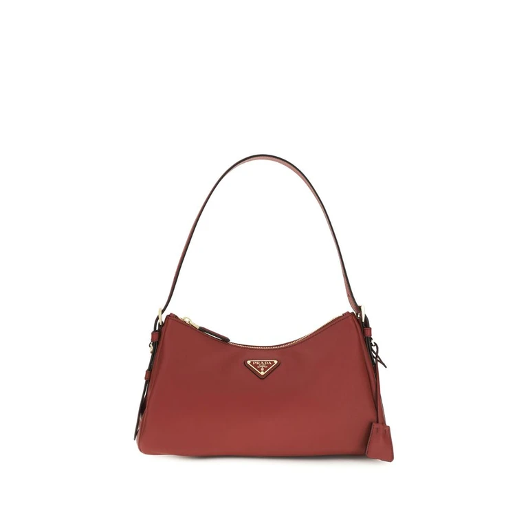 Prada Multicolor Calf Leather Bos Taurus Shoulder Bag - Women