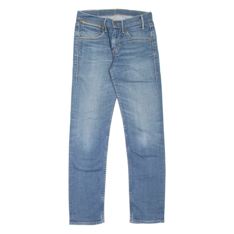 LEVI'S Mens Jeans Blue Slim Straight Stone Wash W29 L32