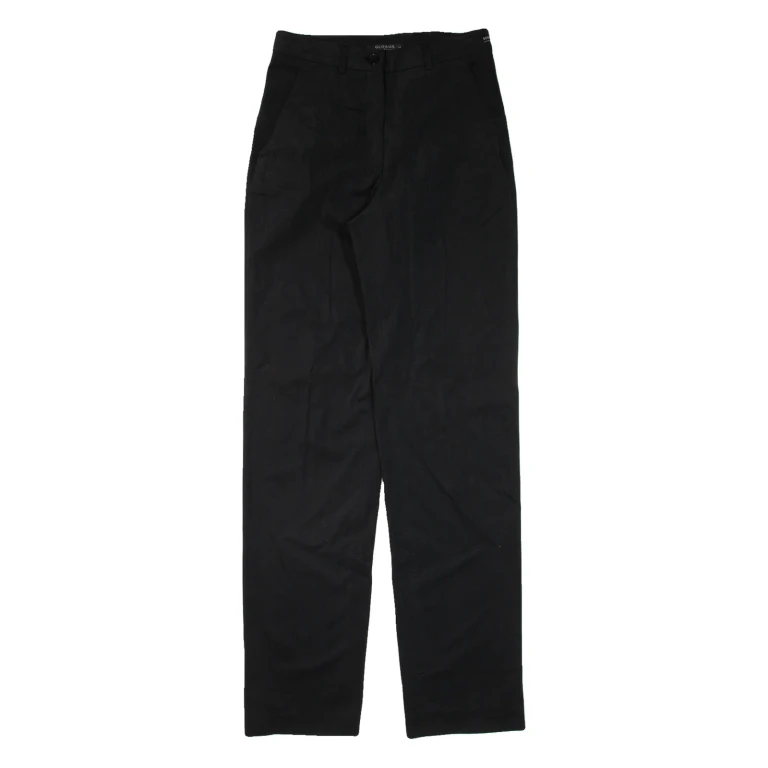 GLOBUS Womens Trousers Black Regular Straight W26 L32