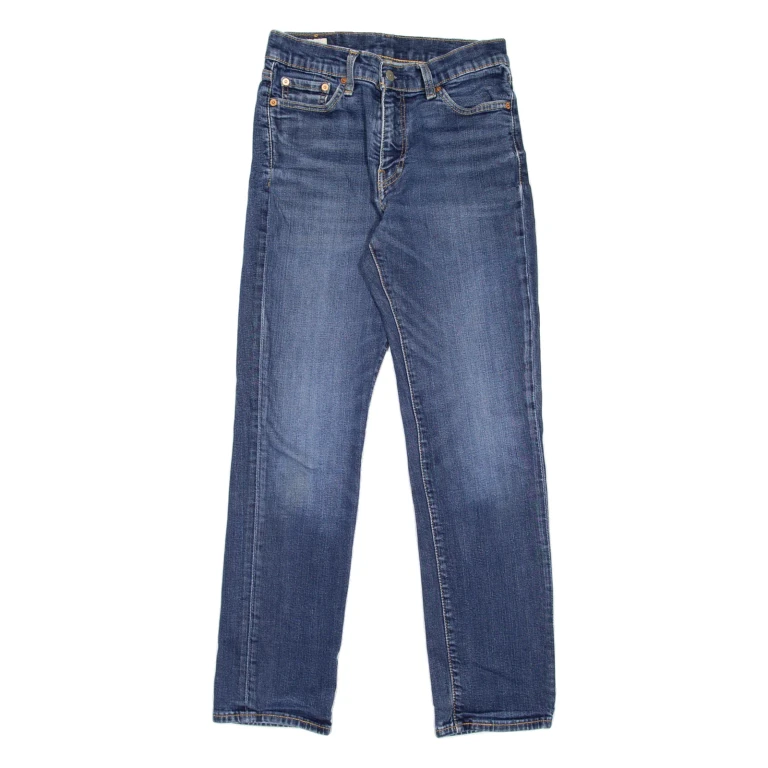 LEVI'S 511 BIG E Jeans Mens Blue Slim Straight Stone Wash W26 L30