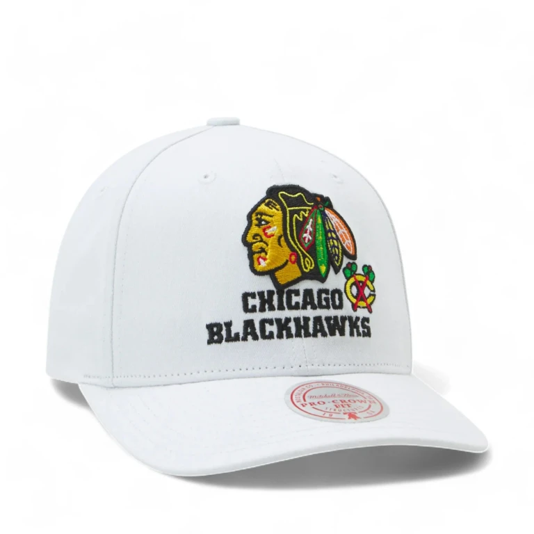 Men's NHL All In Pro Snapback Blackhawks White