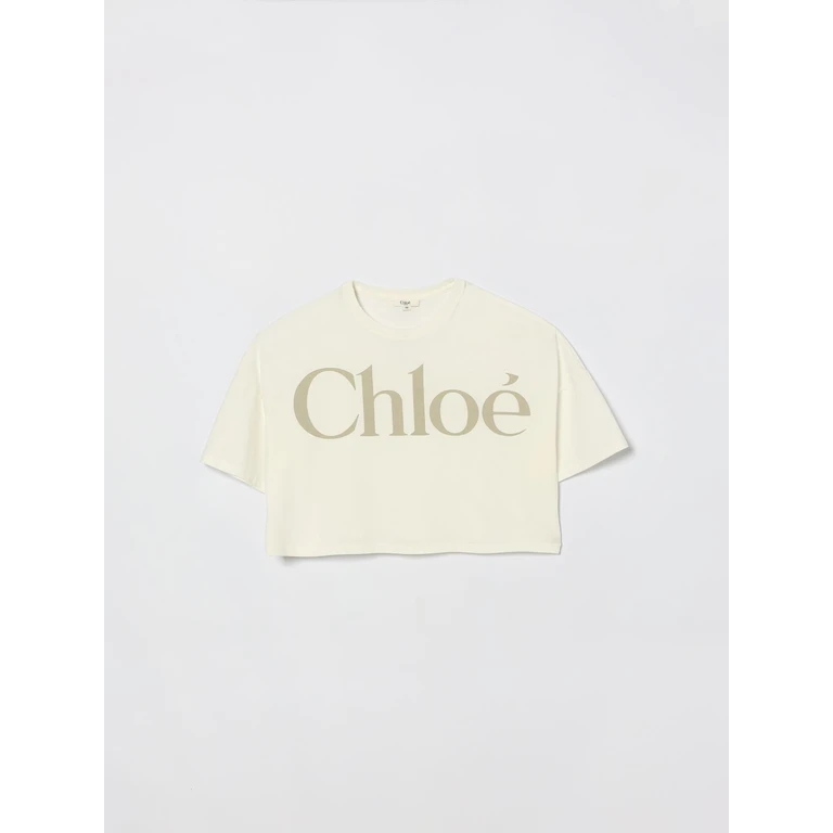 CHLOÉ T-Shirt Kids color White (C20859117)