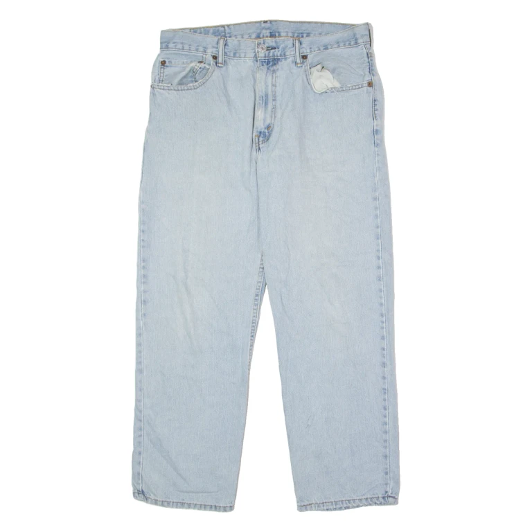 LEVI'S 550 Mens Jeans Blue Relaxed Straight W34 L26