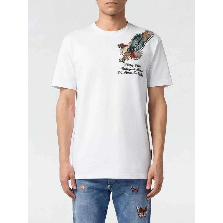 T-Shirt Men color White (SAFCMTK8956PJY002N01)