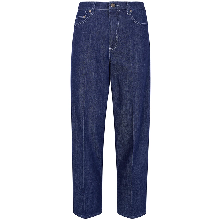 Jeans Denim With Embroidery