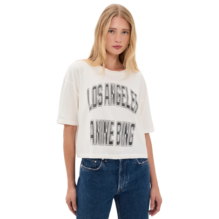 Johnny Cropped Tee Cream M