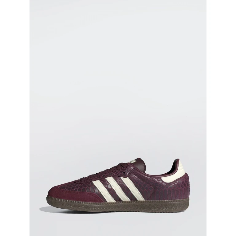 Samba OG Leather and Suede Sneakers with Python Print (IH3979)
