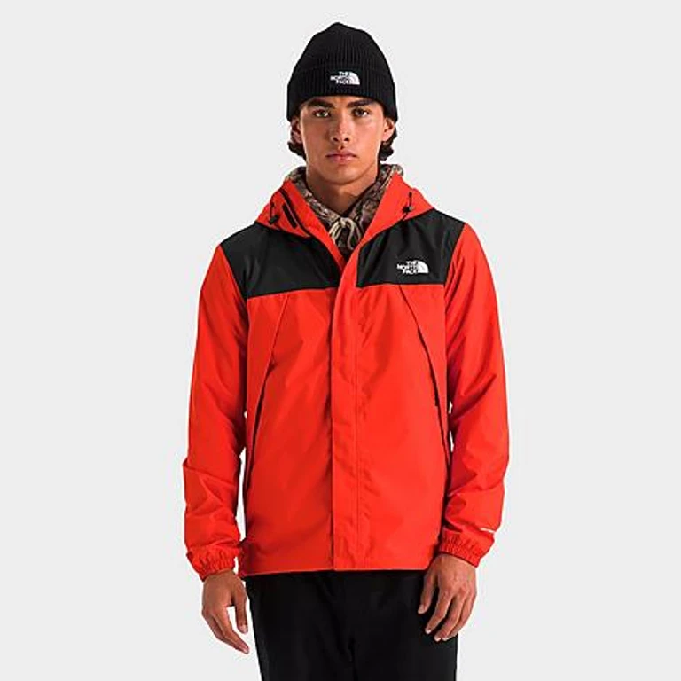 The North Face Men's Antora Jacket in Lava Red/TNF Black Size: Small
