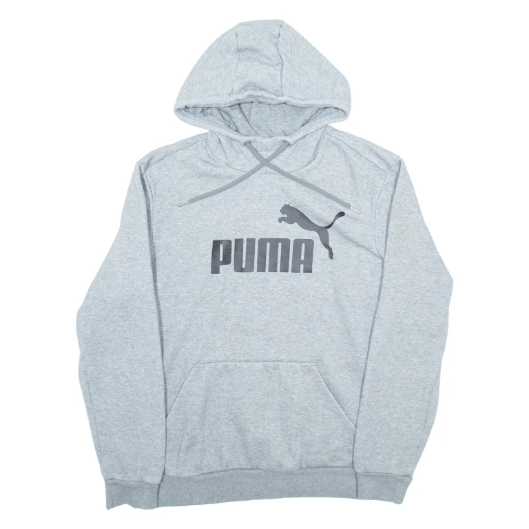 PUMA Mens Grey Hoodie M