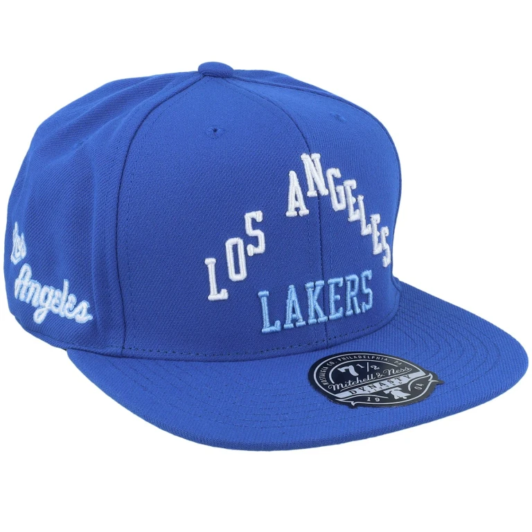 Men's NBA Logo History Fitted Hwc Lakers Fitted Caps