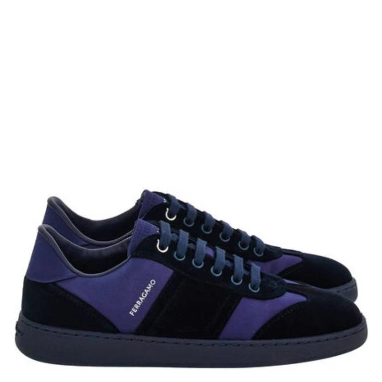 Ferragamo Dracone Low-Top Sneakers, Size 7