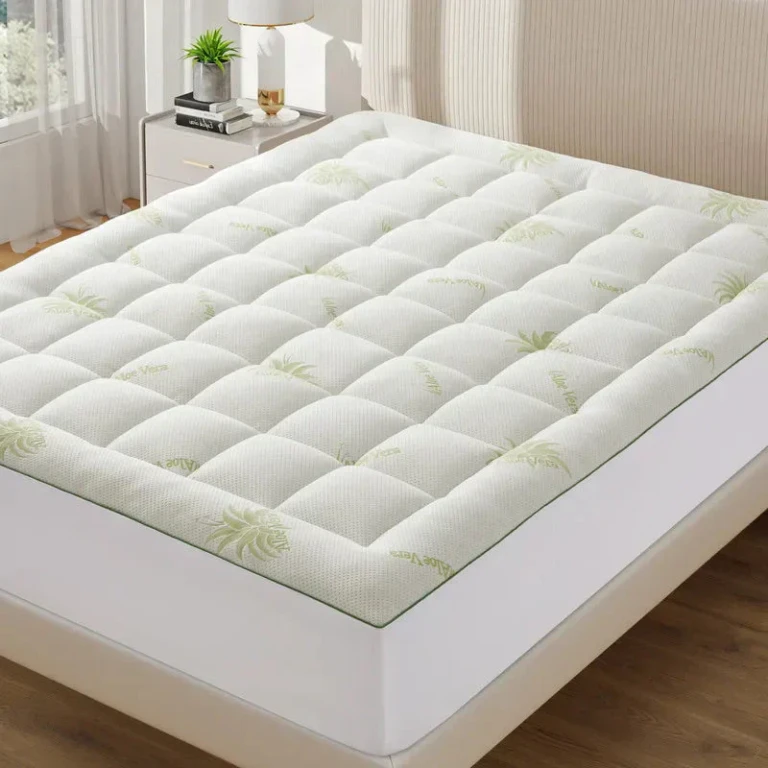 Mattress Topper for Back Pain Cooling, Extra Thick, Soft Quilted Cover