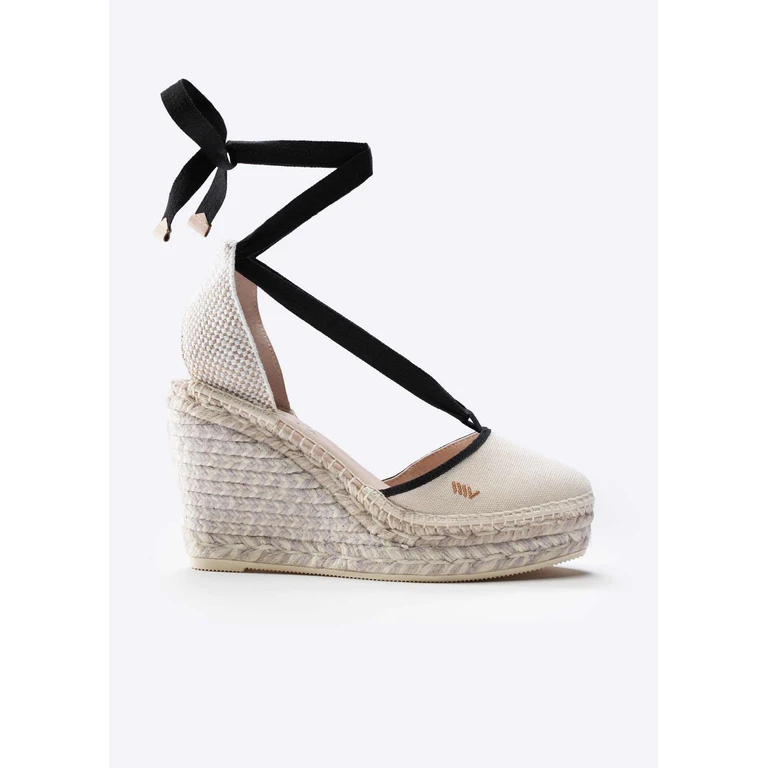 Tavallera Canvas Espadrille Wedges