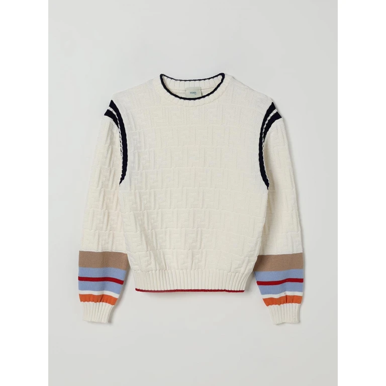FENDI Sweater Kids color White (JMG131AUKNF0TU9)