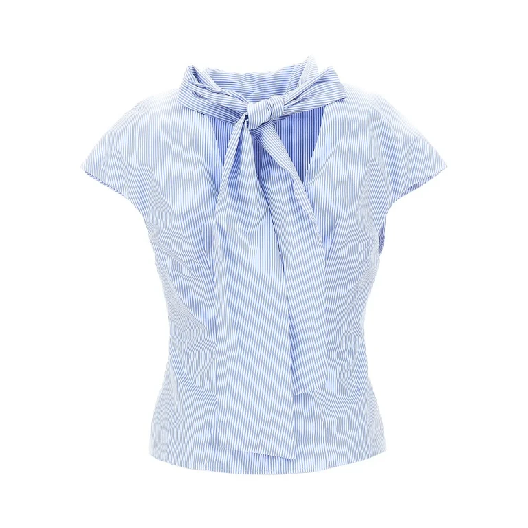ARMARIUM 'Arielle' striped poplin top Woman 40