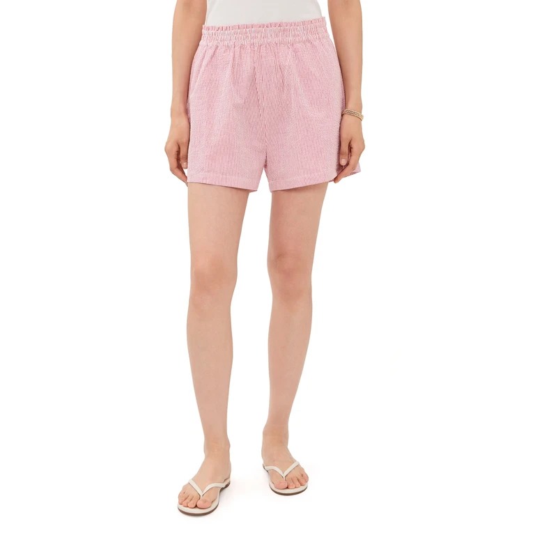 Marea Ava Shorts Red/White Seersucker XL