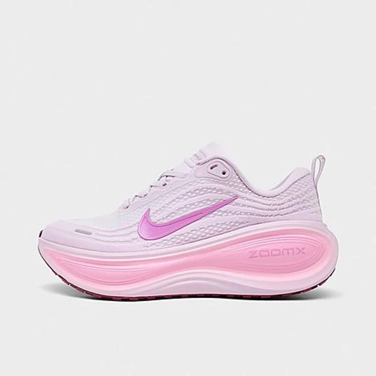 Nike Women's Vomero Plus Running Shoes in Bleached Lilac/Pink Rise/Pink Foam Size: 5.0