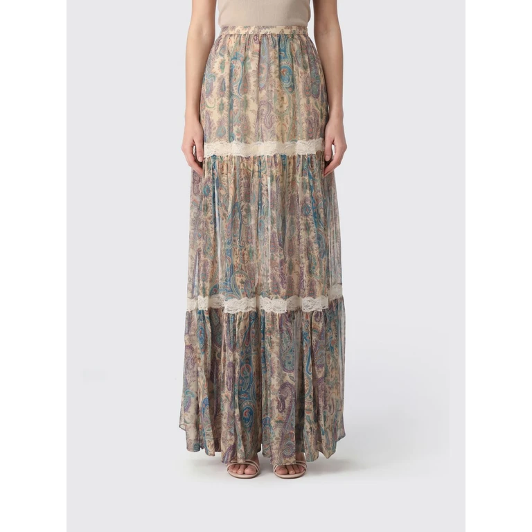 Skirt Woman color White (WRFA018399SA1N8X0804)