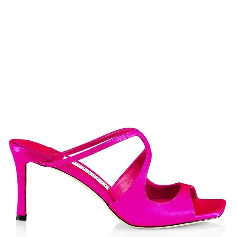 Anise 75 Satin Mules