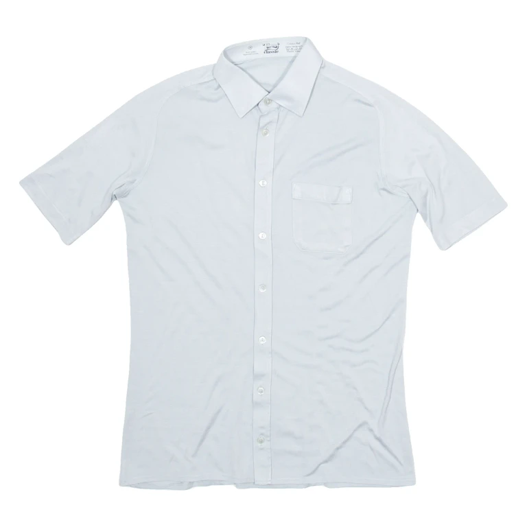LIBERO Mens Plain Shirt Grey S