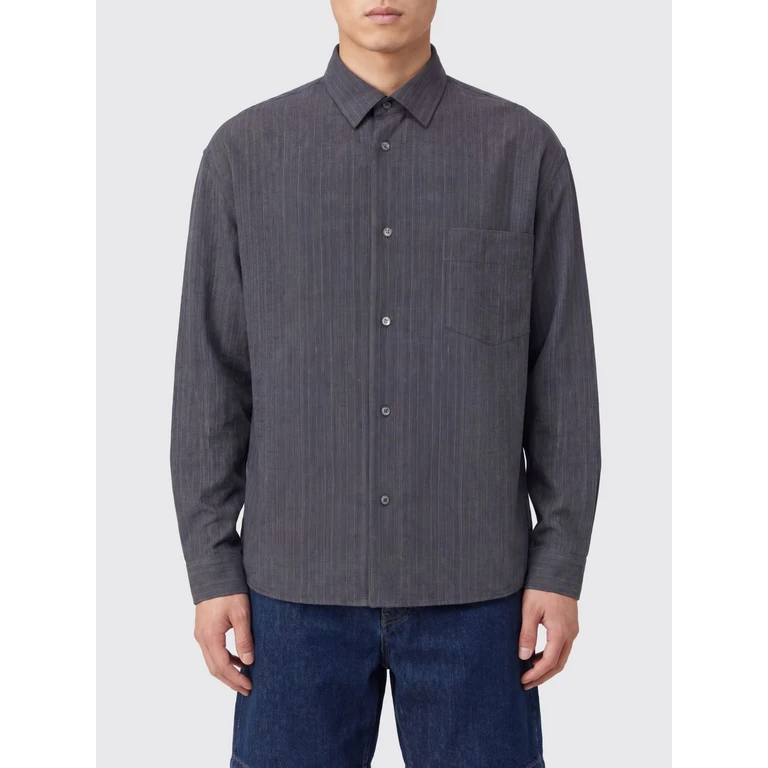 LARDINI Shirt Men color Blue (PAABUPACA66204930BI)