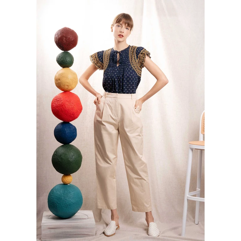 Pants Paolina Ocre