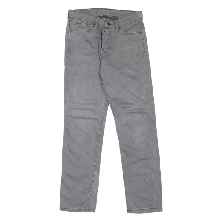LEVI'S 511 Jeans Mens Grey Slim Straight W29 L30