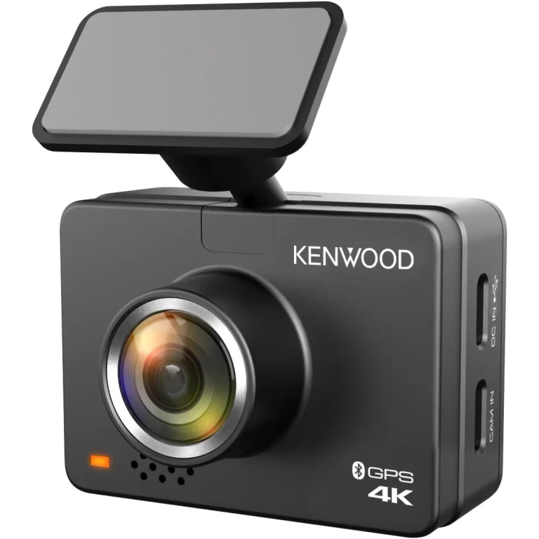 DRV-A610WDP Compact 4K HD Dash Camera with 2" Display, Wi-Fi, and GPS