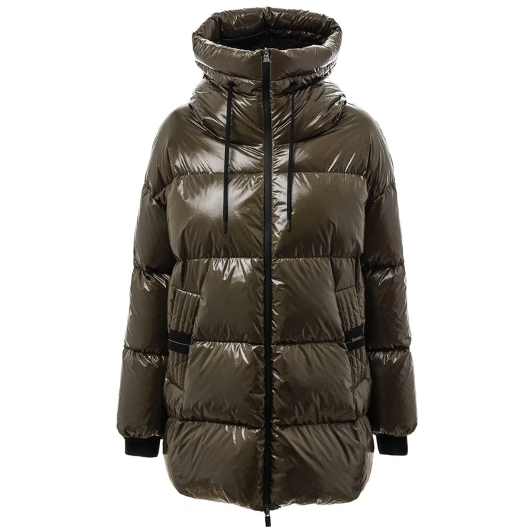 Herno Green Polyamide Parka Clothing - Women