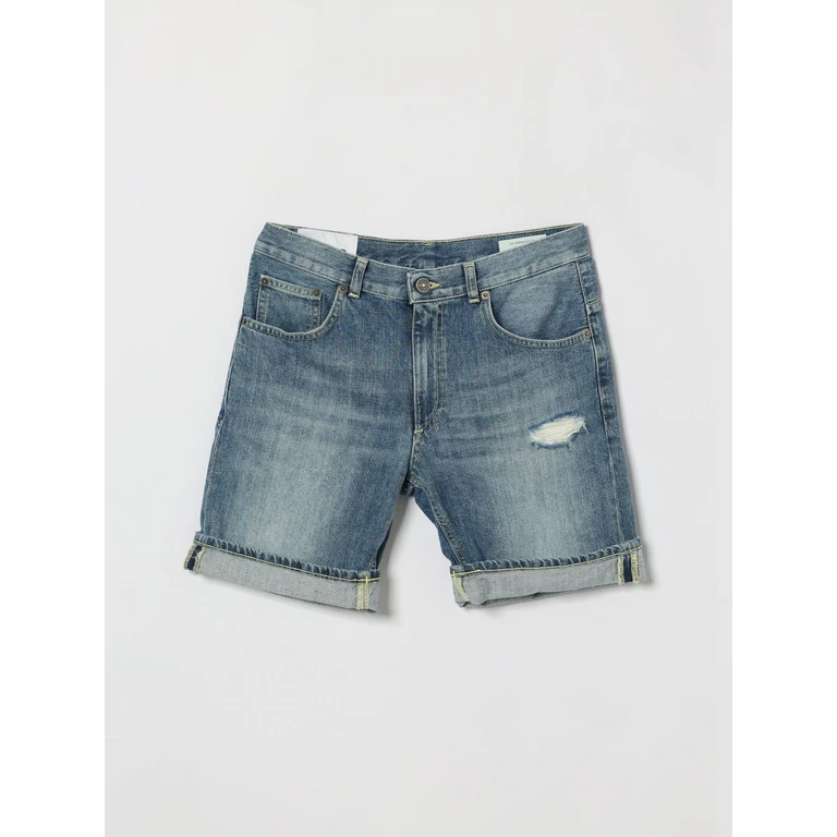 Five-Pocket Cotton Denim Shorts for Boys with Mid-Rise Waist (DMBE031CDF0214098)