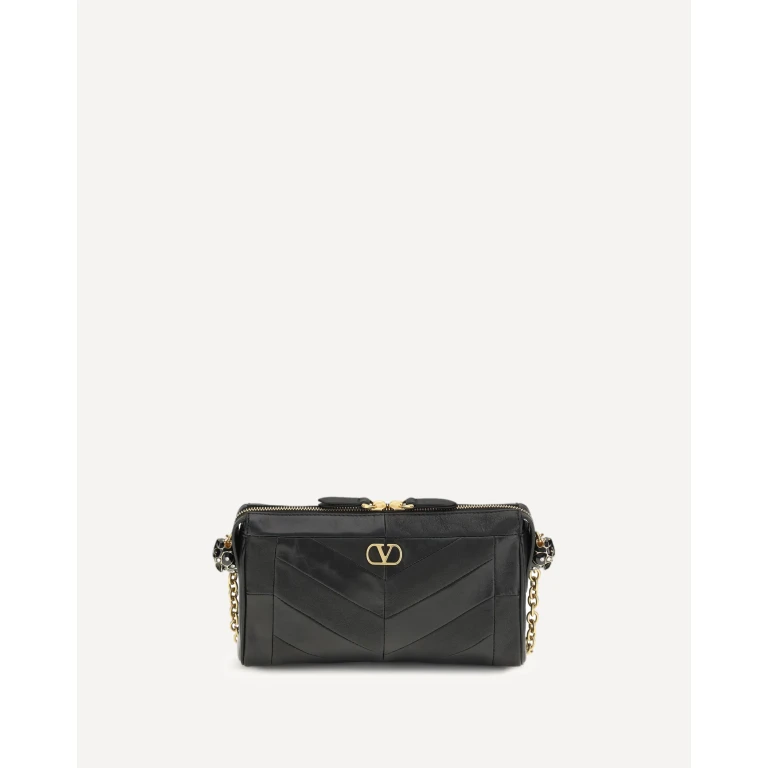 VALENTINO GARAVANI Panthea small chevron Shoulder Bag Female UNI