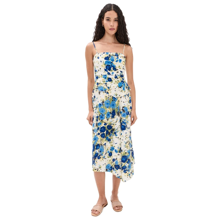A. L.C. Peyton Dress Butter/Capri Multi 14