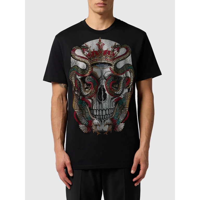 T-Shirt Men color Black (SAFCMTK8901PJY002N02)