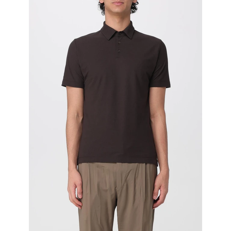 Polo Shirt Men color Brown (815159ZG380Z1495)