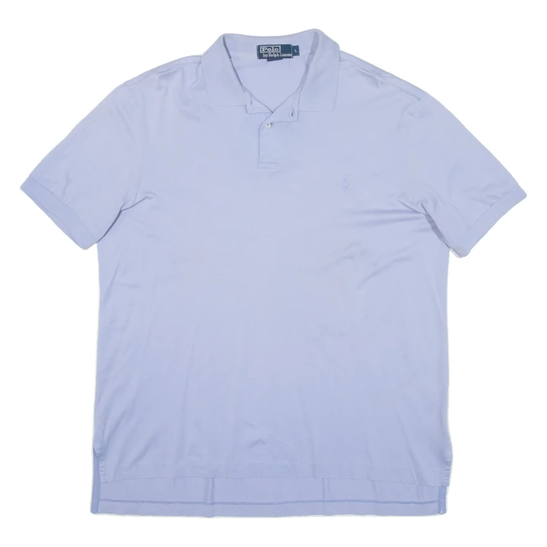 POLO RALPH LAUREN Mens Polo Shirt Purple L