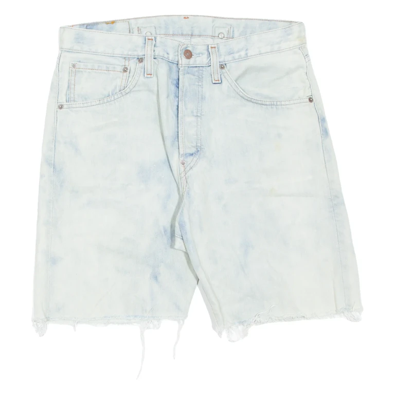LEVI'S 542 04 Mens Denim Shorts Blue Relaxed M W30