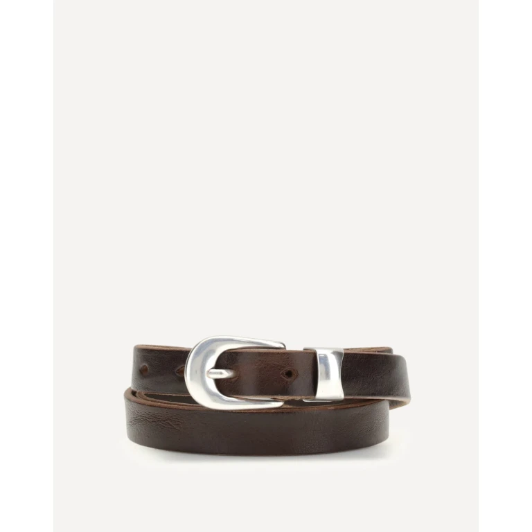 OUR LEGACY Leather Belt Male 90