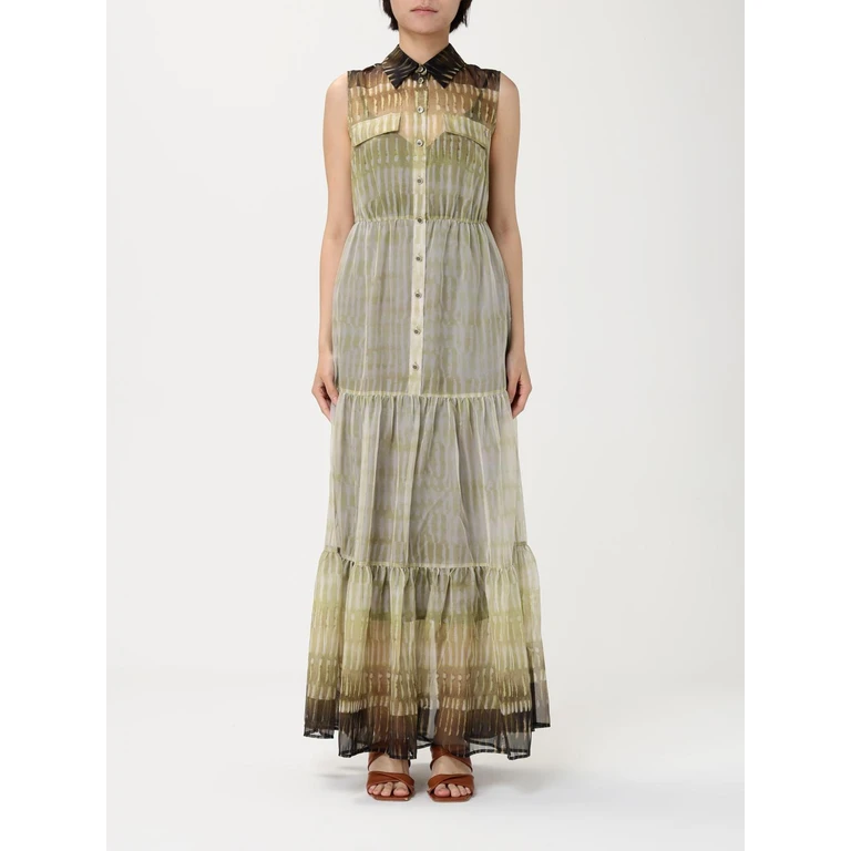 LIU JO Dress Woman color Green (WA5031TS079M9549)