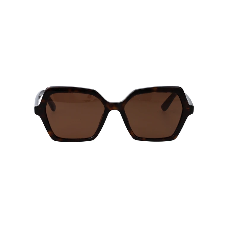 Alexander McQueen Am0537s 002 Havana-havana-brown Recycled Acetate Sunglasses - Women