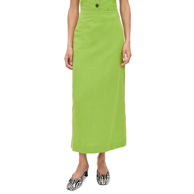 ALIGNE Mia Linen Mix Skirt Apple 6