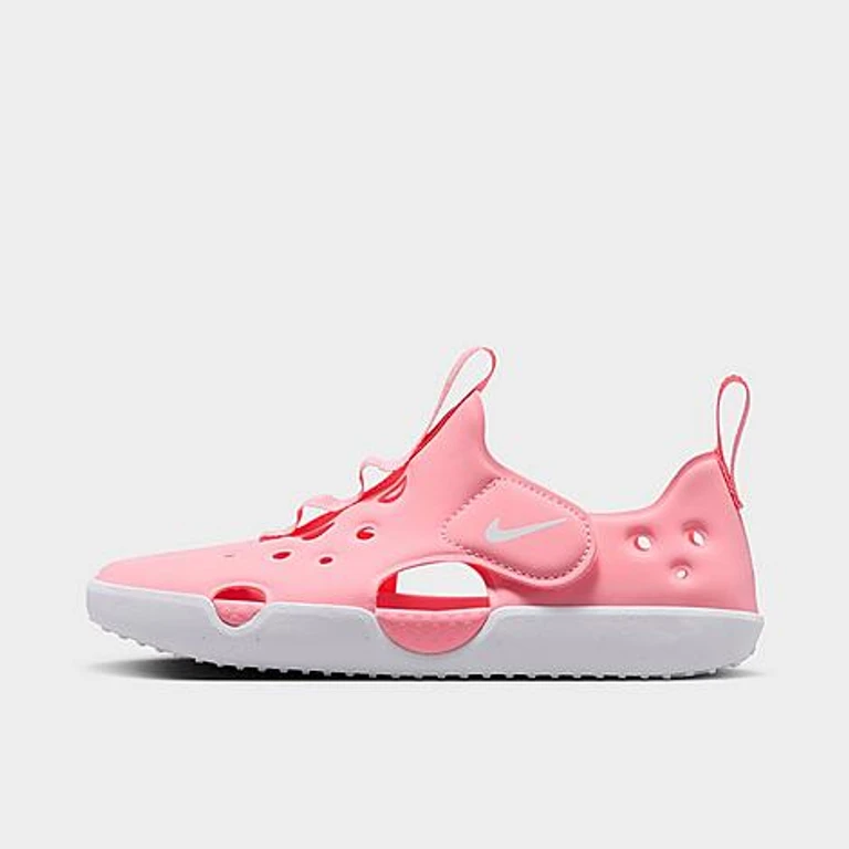 Little Kids Sunray Protect 4 Sandals in Medium Soft Pink/White Size: 1.0