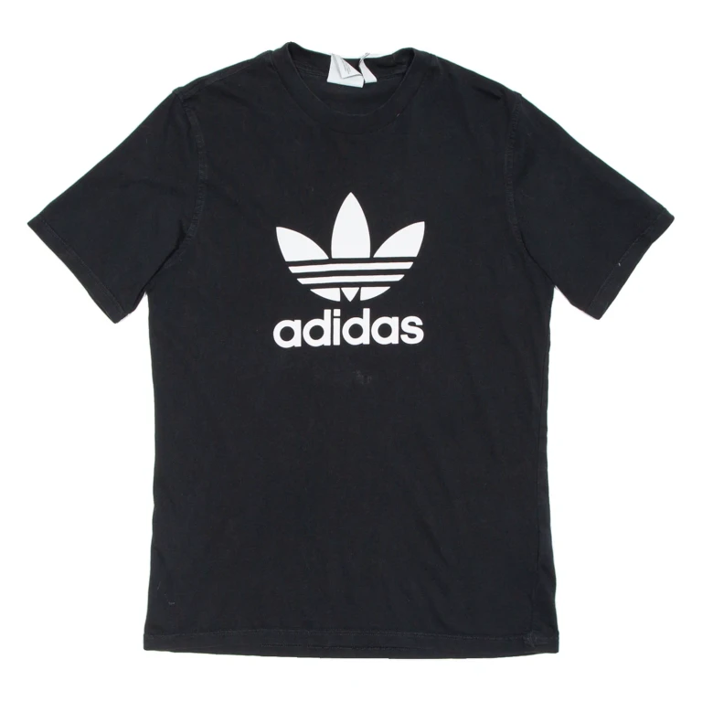 ADIDAS Mens T-Shirt Black S