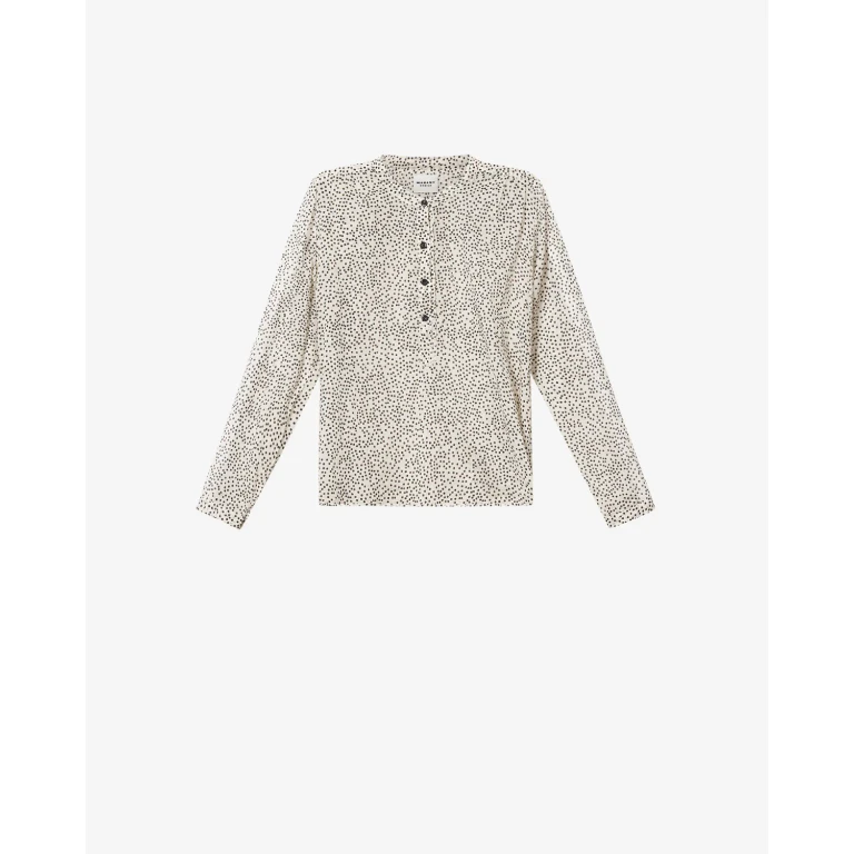 Haut / Top Maria - Femme - Écru Et Noir - Taille34 - Marant Étoile