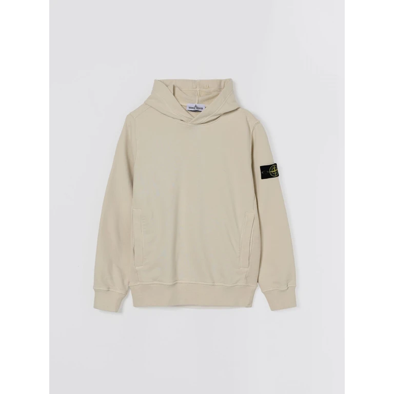 STONE ISLAND JUNIOR Sweater Kids color Ivory (6100004S0A20V0093)
