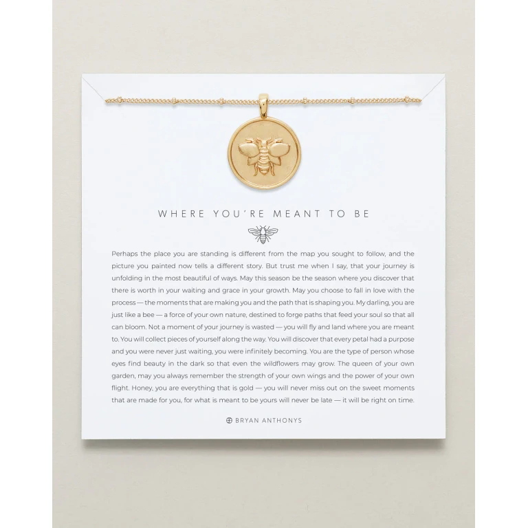 Where You're Meant to Be Necklace