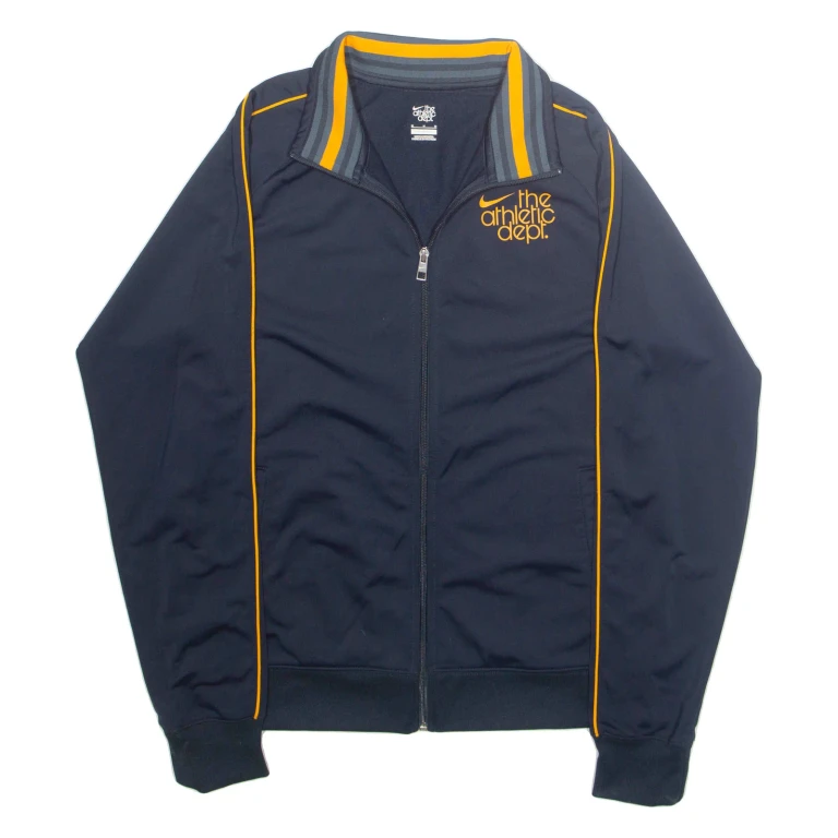 NIKE Mens Shell Jacket Blue M