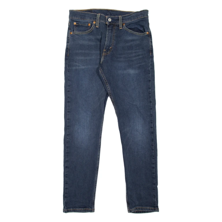 LEVI'S 512 Jeans Mens Blue Slim Tapered Stone Wash W30 L30