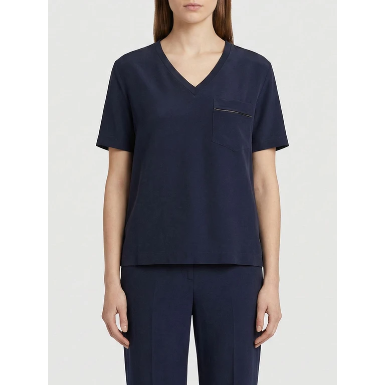 T-Shirt Woman color Blue (TPD266F283L7805146)