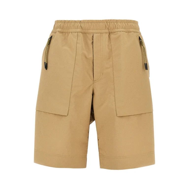 MONCLER GRENOBLE 'Day-Namic' technical froissé shorts Man S